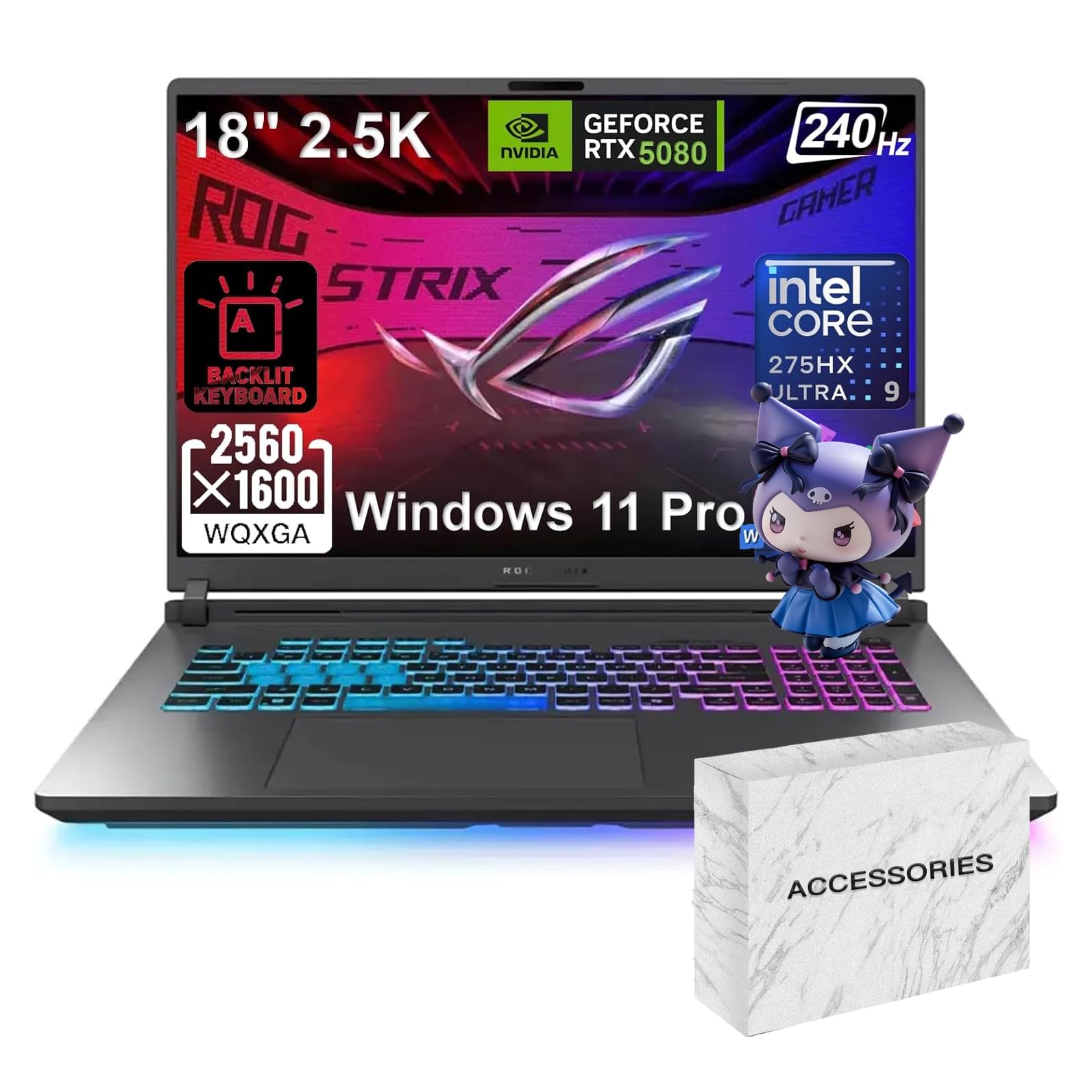 Amazon.com: ASUS ROG Strix G18 Gaming Laptop - 18